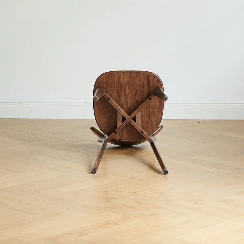 Chaise de salle à manger en bois en chêne 100 % sans poussière de qualité FAS