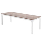 Bureau d'ordinateur extra long de 78,7 pouces pour 2 personnes