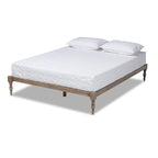 Cadre de lit plateforme Iseline moderne contemporain – Design de chambre minimaliste