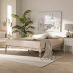 Cadre de lit plateforme Iseline moderne contemporain – Design de chambre minimaliste