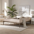 Cadre de lit plateforme Iseline moderne contemporain – Design de chambre minimaliste