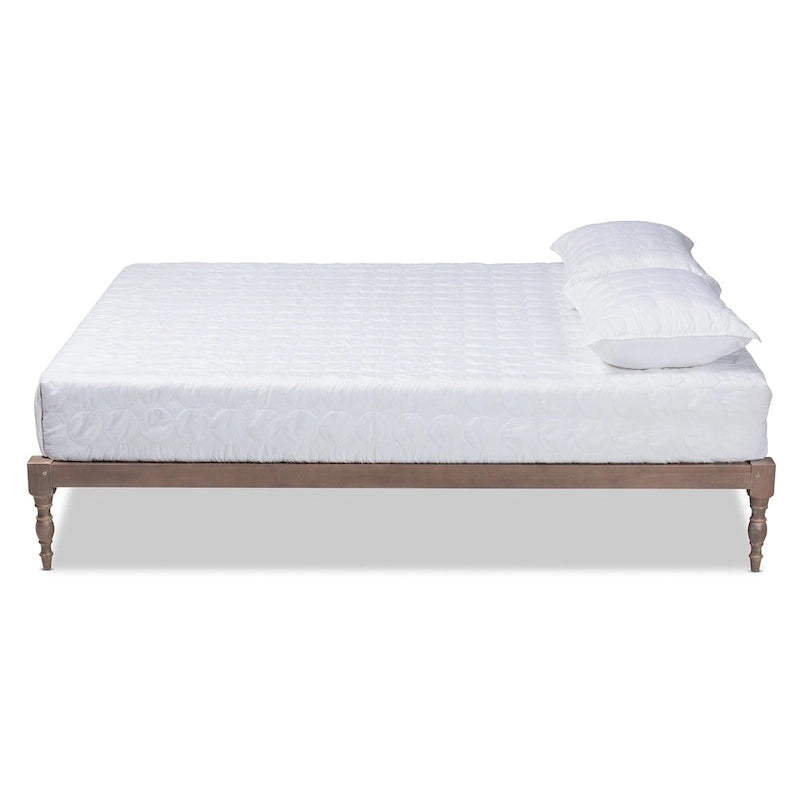Cadre de lit plateforme Iseline moderne contemporain – Design de chambre minimaliste