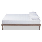 Cadre de lit plateforme Iseline moderne contemporain – Design de chambre minimaliste