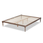 Cadre de lit plateforme Iseline moderne contemporain – Design de chambre minimaliste
