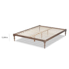 Cadre de lit plateforme Iseline moderne contemporain – Design de chambre minimaliste