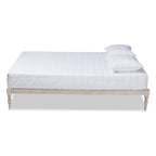 Cadre de lit plateforme Iseline moderne contemporain – Design de chambre minimaliste