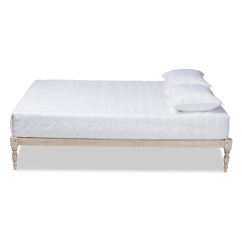 Cadre de lit plateforme Iseline moderne contemporain – Design de chambre minimaliste