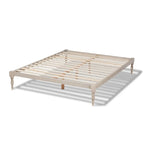 Cadre de lit plateforme Iseline moderne contemporain – Design de chambre minimaliste