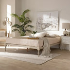 Cadre de lit plateforme Iseline moderne contemporain – Design de chambre minimaliste
