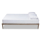 Cadre de lit plateforme Iseline moderne contemporain – Design de chambre minimaliste