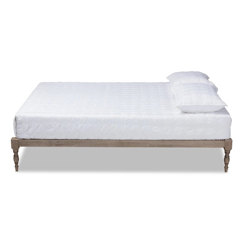Cadre de lit plateforme Iseline moderne contemporain – Design de chambre minimaliste