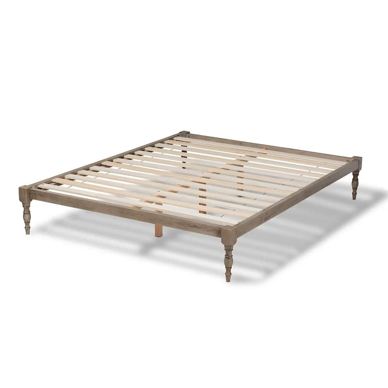 Cadre de lit plateforme Iseline moderne contemporain – Design de chambre minimaliste