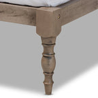 Cadre de lit plateforme Iseline moderne contemporain – Design de chambre minimaliste