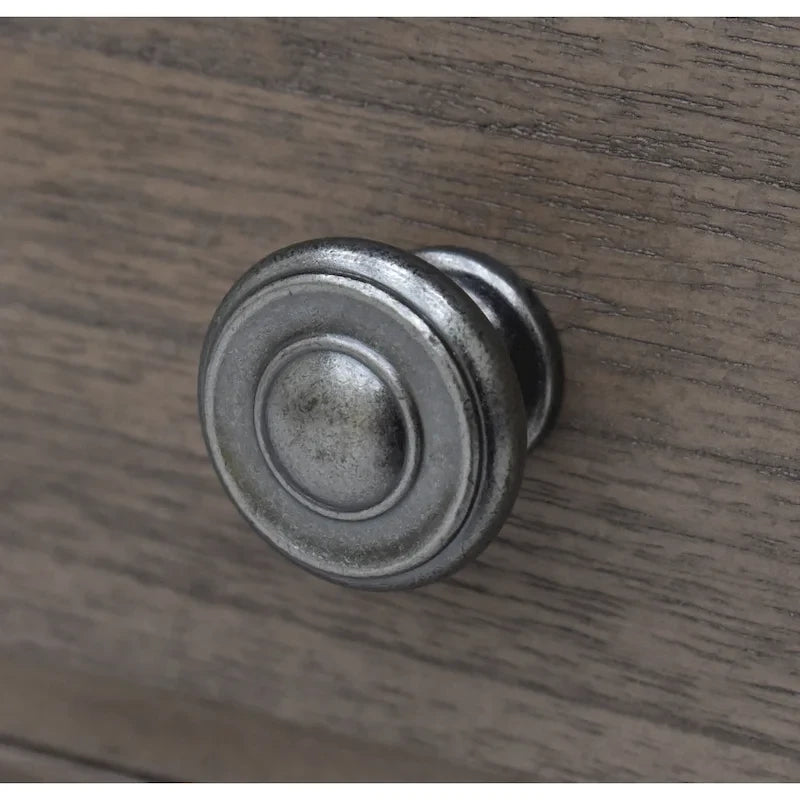 Ensemble de chambre à coucher 6 pièces avec panneaux rembourrés – Tête de lit capitonnée et garniture cloutée