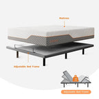 Sommier réglable ESHINE, avec fonction massage