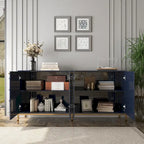 Meuble TV et buffet Clihome Storage, finition brillante