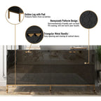 Meuble TV et buffet Clihome Storage, finition brillante