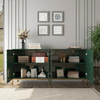 Meuble TV et buffet Clihome Storage, finition brillante