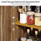 Buffet de salle à manger moderne avec rangement (lot de 2)