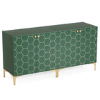 Buffet de salle à manger moderne avec rangement (lot de 2)