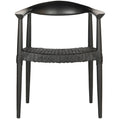 Chaise de salle à manger moderne avec accoudoirs – 63,5 cm L x 48,3 cm P x 78,7 cm H