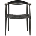 Chaise de salle à manger moderne avec accoudoirs – 63,5 cm L x 48,3 cm P x 78,7 cm H