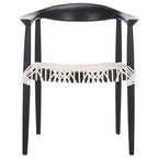 Chaise de salle à manger moderne avec accoudoirs – 63,5 cm L x 48,3 cm P x 78,7 cm H