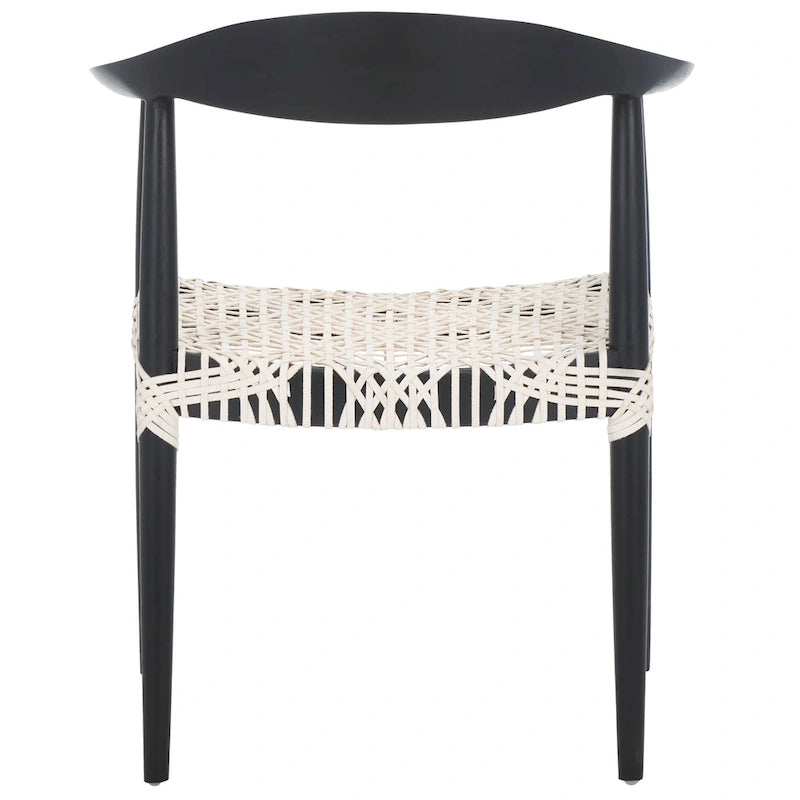 Chaise de salle à manger moderne avec accoudoirs – 63,5 cm L x 48,3 cm P x 78,7 cm H