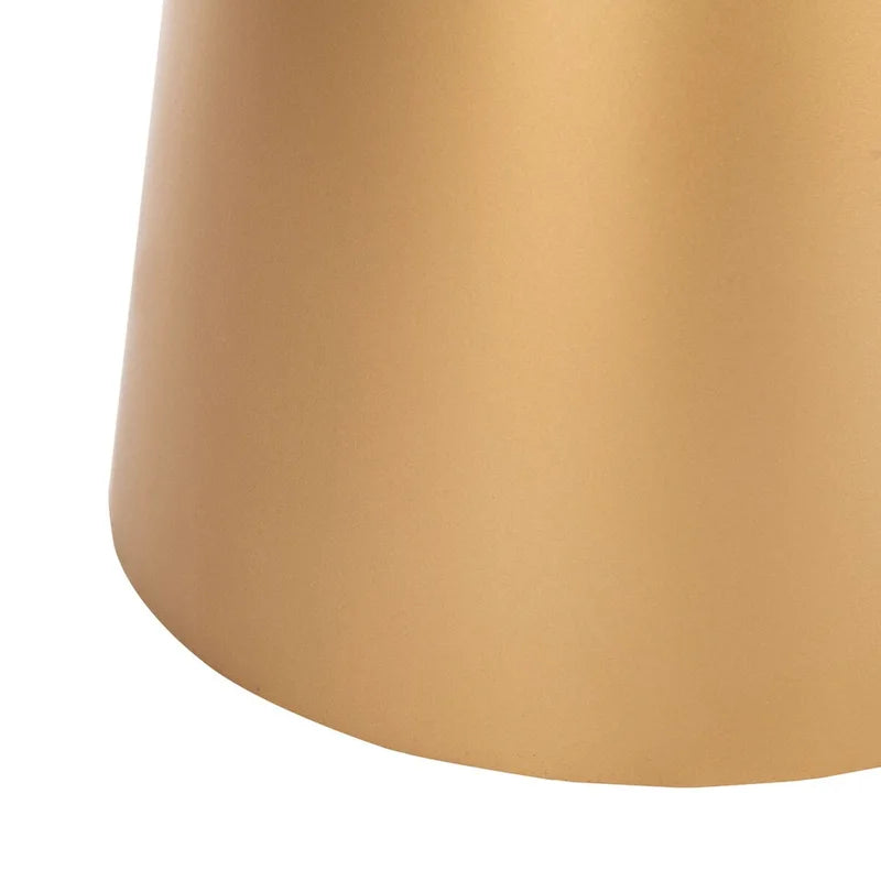 Table d'appoint piédestal Nevada – Table d'appoint d'appoint de 16"L x 16"P x 22"H