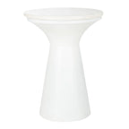 Table d'appoint piédestal Nevada – Table d'appoint d'appoint de 16"L x 16"P x 22"H
