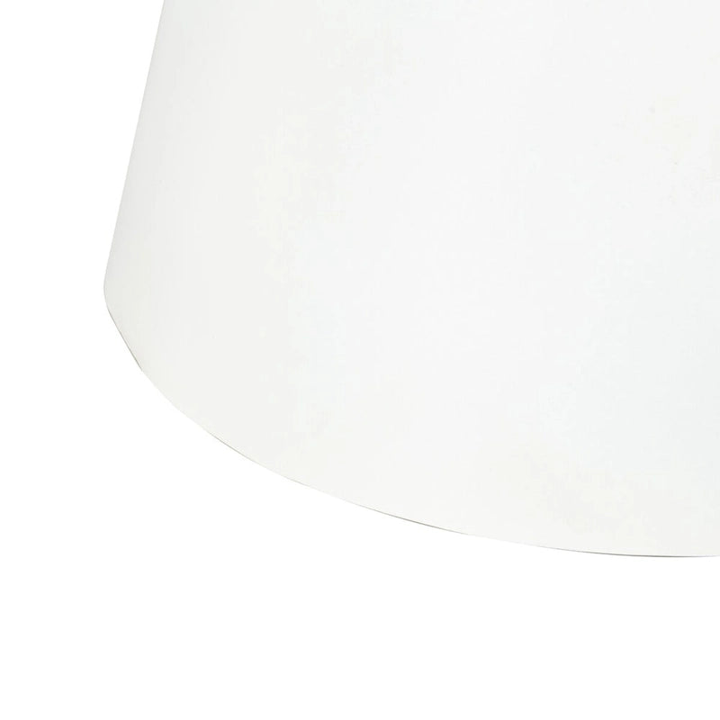 Table d'appoint piédestal Nevada – Table d'appoint d'appoint de 16"L x 16"P x 22"H