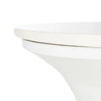 Table d'appoint piédestal Nevada – Table d'appoint d'appoint de 16"L x 16"P x 22"H