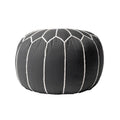 Pouf ottoman Nuloom en coton classique marocain
