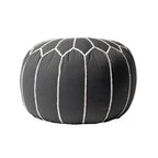 Pouf ottoman Nuloom en coton classique marocain