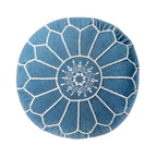 Pouf ottoman Nuloom en coton classique marocain