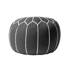 Pouf ottoman Nuloom en coton classique marocain
