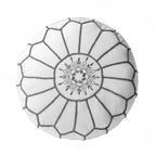 Pouf ottoman Nuloom en coton classique marocain