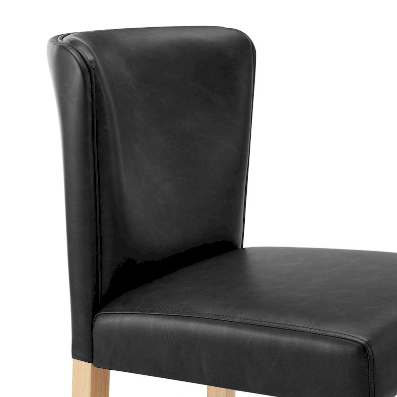 Tabouret de comptoir en similicuir Albie KD