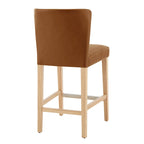 Tabouret de comptoir en similicuir Albie KD