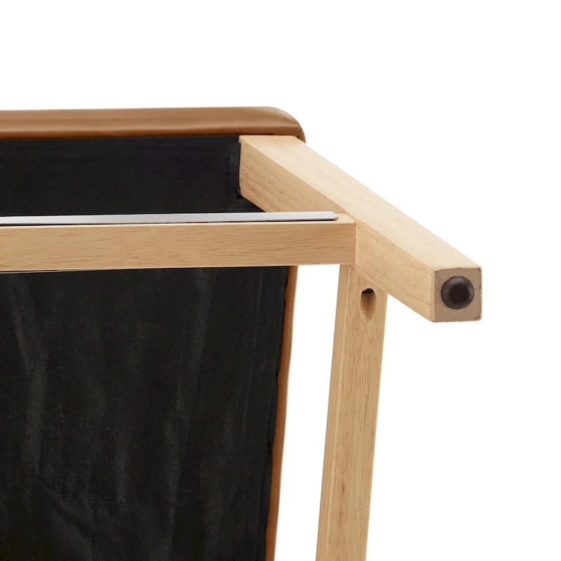 Tabouret de comptoir en similicuir Albie KD