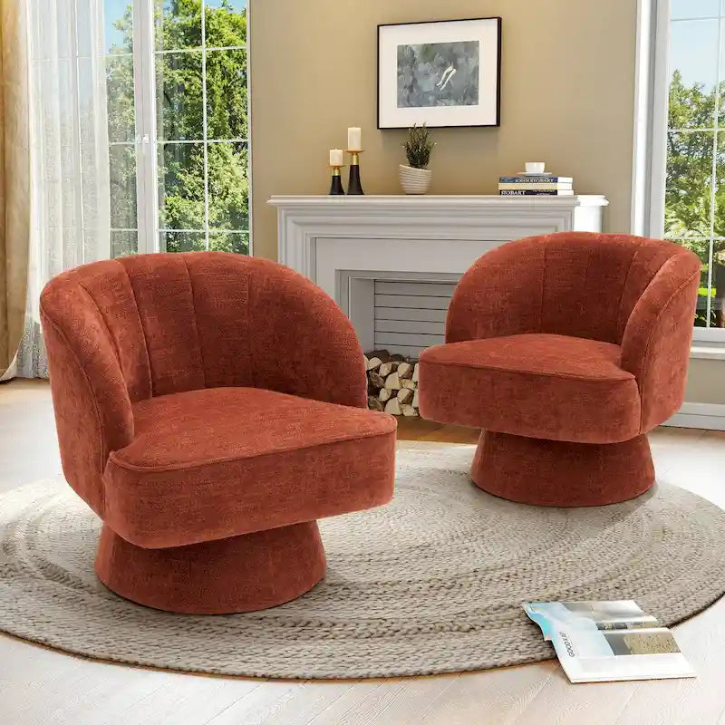 Pellebant Fauteuil pivotant Canapé pour Salon Chambre à coucher
