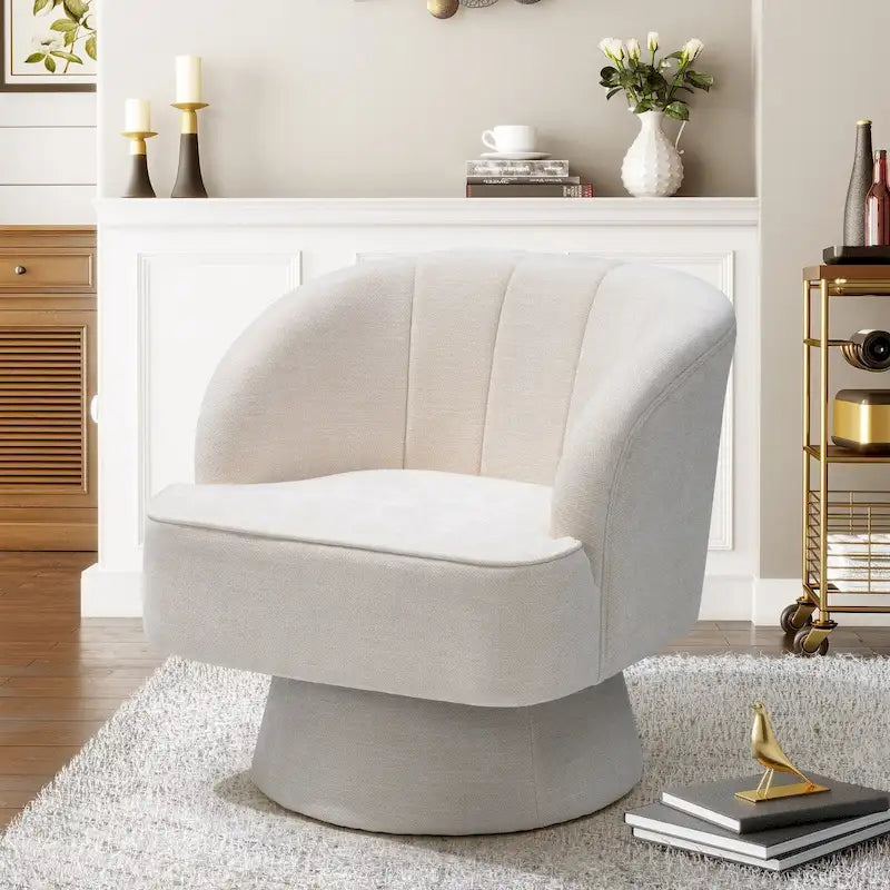 Pellebant Fauteuil pivotant Canapé pour Salon Chambre à coucher