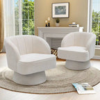 Pellebant Fauteuil pivotant Canapé pour Salon Chambre à coucher