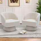 Pellebant Fauteuil pivotant Canapé pour Salon Chambre à coucher