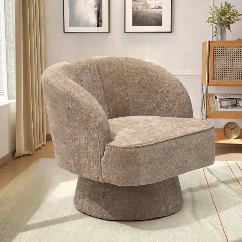 Pellebant Fauteuil pivotant Canapé pour Salon Chambre à coucher