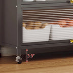 Meubles de rangement de cuisine à roulettes - Étagère de boulangerie, Meuble à micro-ondes, Organisateur de rangement