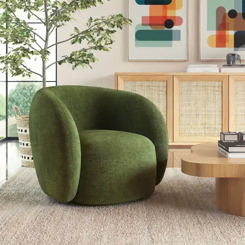 Fauteuil de salon pivotant Poly & Bark Poole