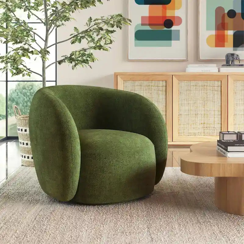 Fauteuil de salon pivotant Poly & Bark Poole