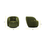 Fauteuil de salon pivotant Poly & Bark Poole