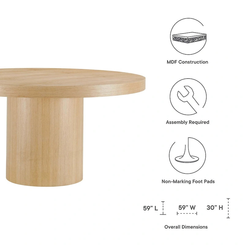 Table à manger ronde Gratify 60
